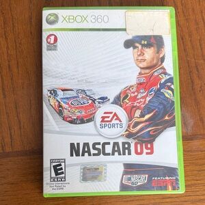 NASCAR 09 for Xbox 360 - EA Sports Green Case